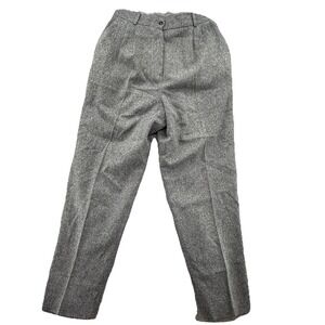 Worthington Size 16 Wide Leg Pants Womens‎ Charcoal Gray Dress Pants Stretch